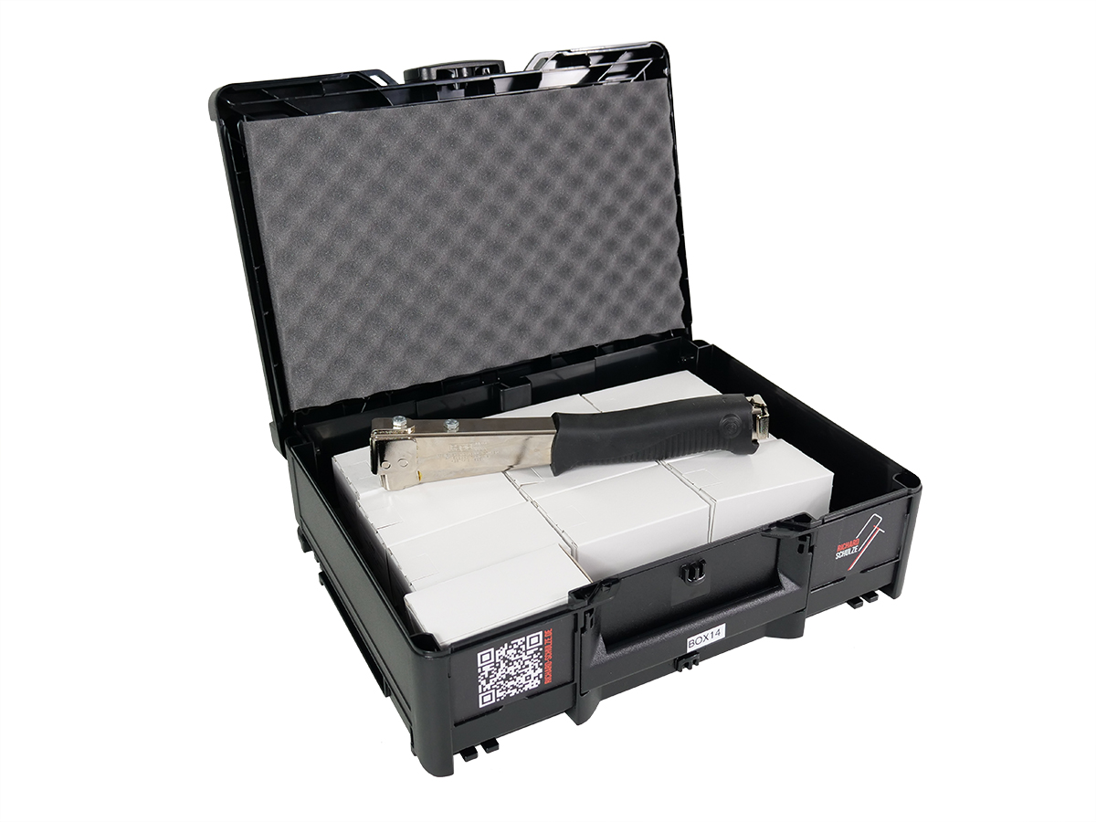Systainer Box 14 - Systainer-Koffer mit Hefthammer Rapid 11 & Heftklammern PF09CNK-S