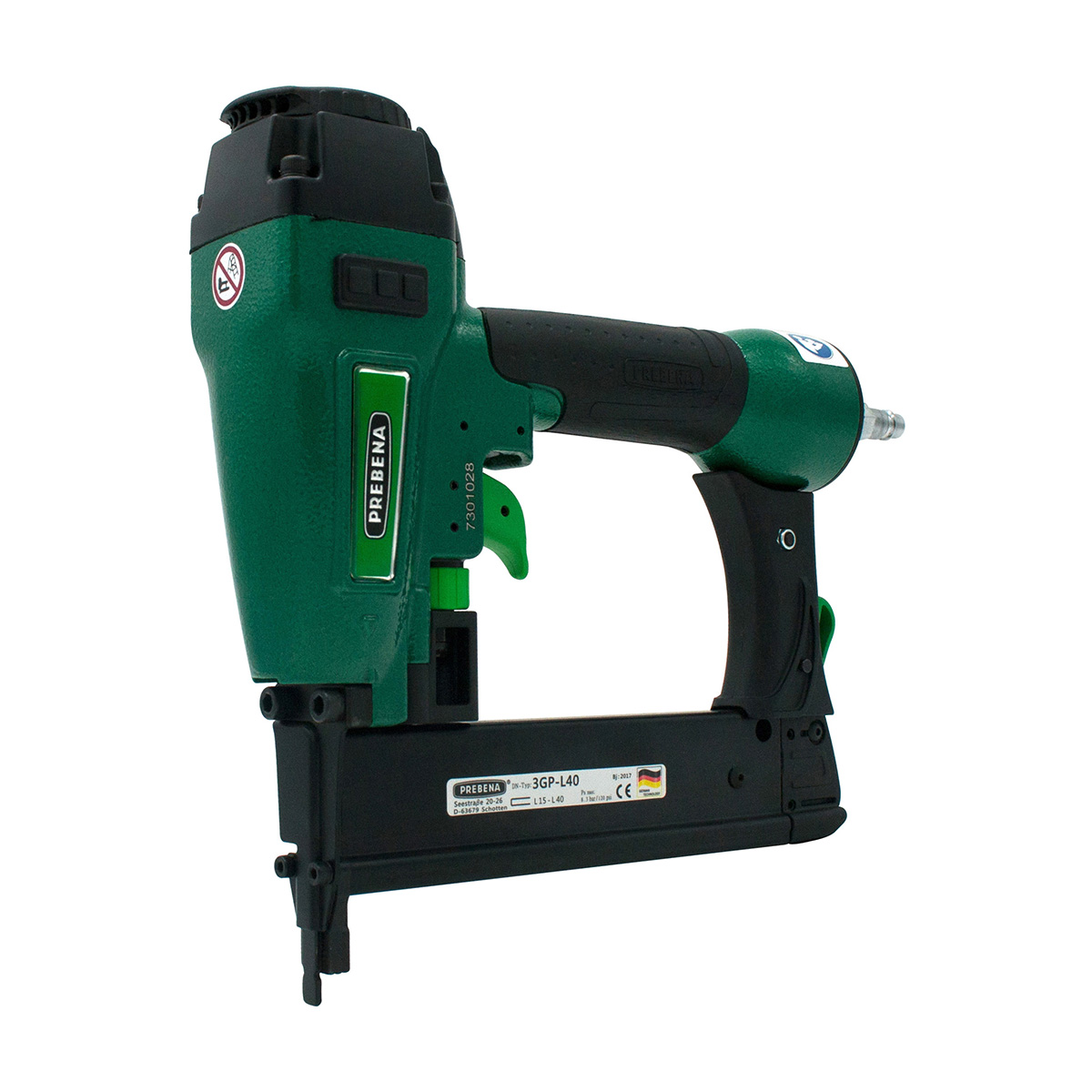 3GP-L40 DRUCKLUFTNAGLER FÜR 15-40MM 3GP-L40 DRUCKLUFTNAGLER FÜR 15-40MM