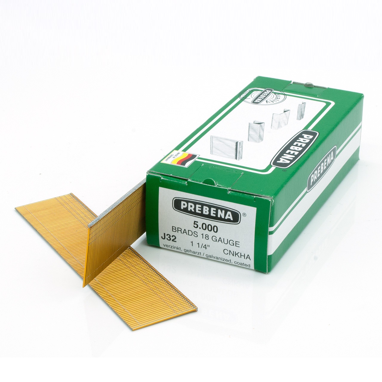 J32CNKHA Brads verzinkt geharzt J32CNKHA Brads verzinkt geharzt