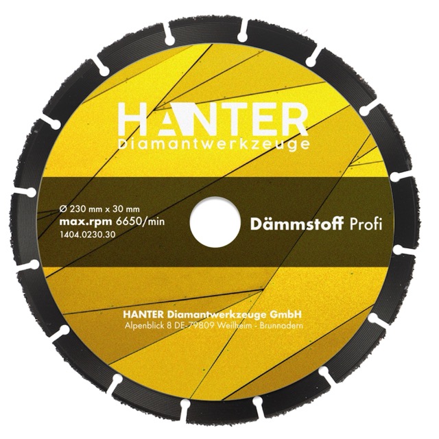 HANTER DSX Mach 3 - Hochleistungs Hartmetalltrennscheibe