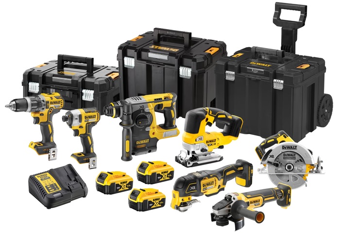 DEWALT - DCK755P3T-QW Akku Kombopack (7 tlg.)