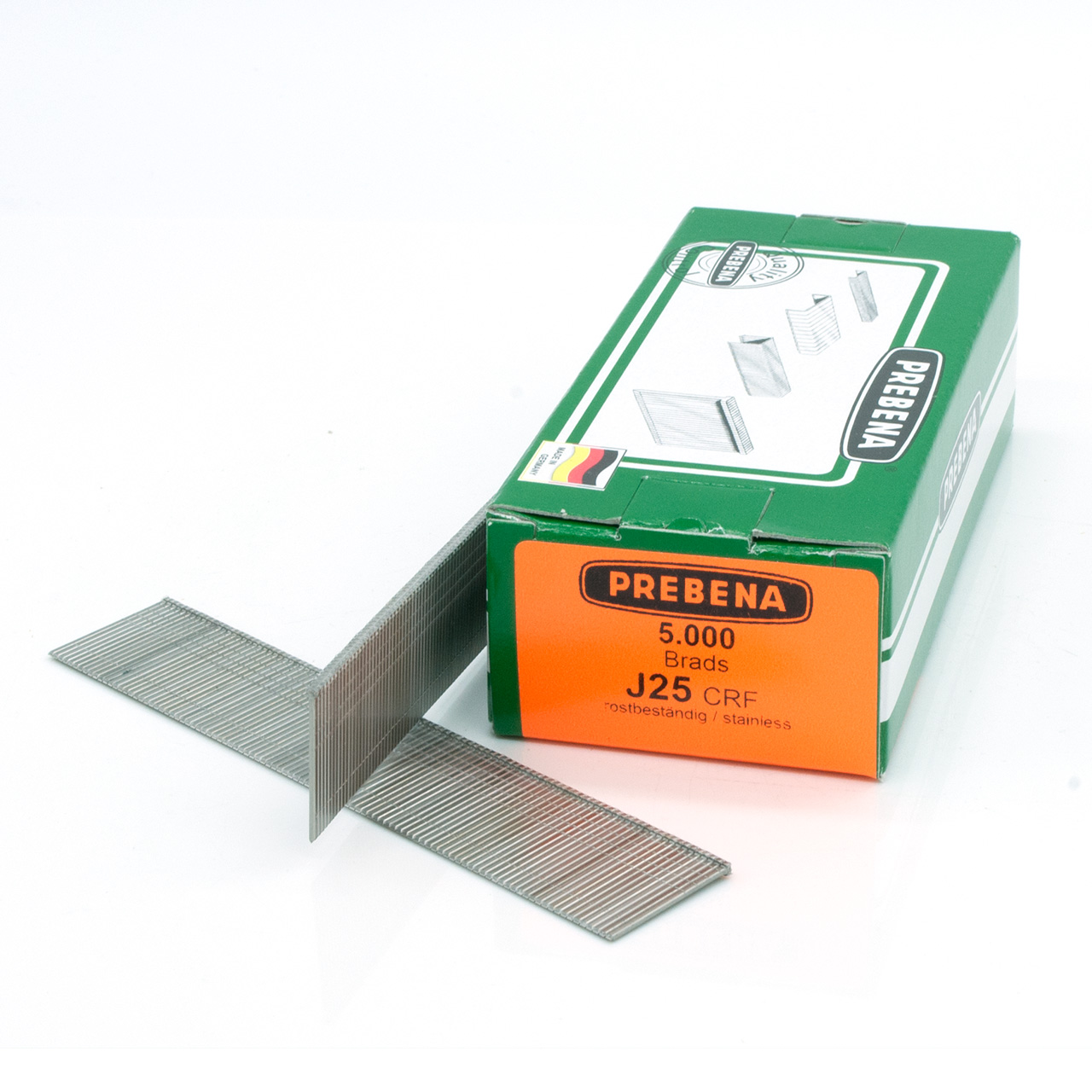 J25CRF Brads rost- und säurebeständig J25CRF Brads rost- und säurebeständig