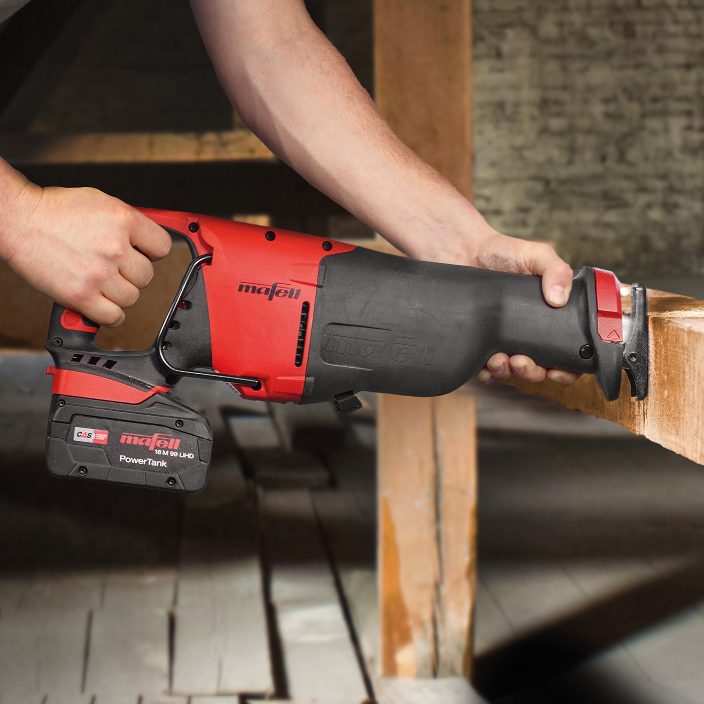 Mafell Akku- Säbelsäge RS32-18 Pure im L-Max3