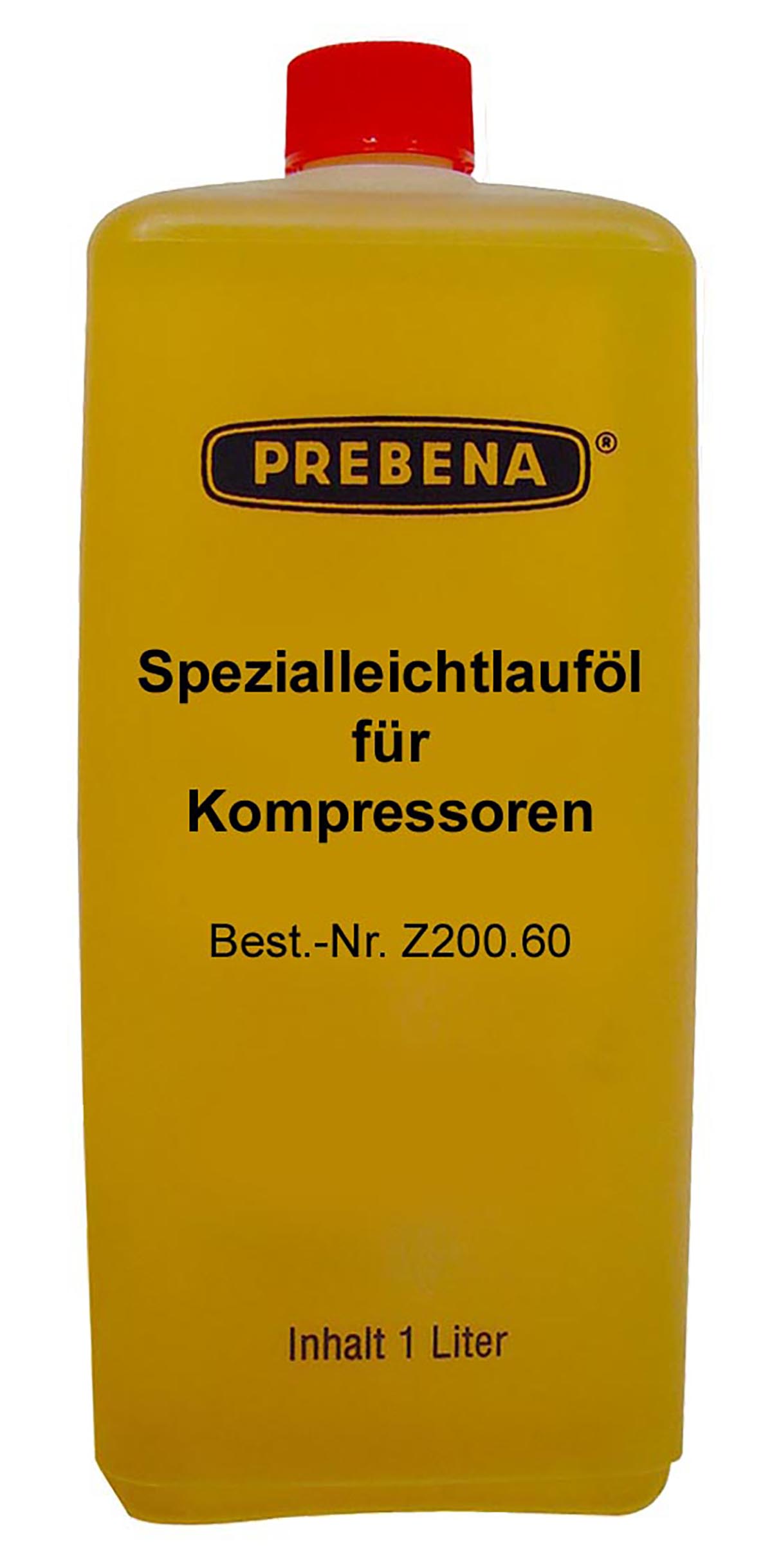 Prebena Z200.60 Kompressorenöl 1l synthetisch (leichtlauföl)