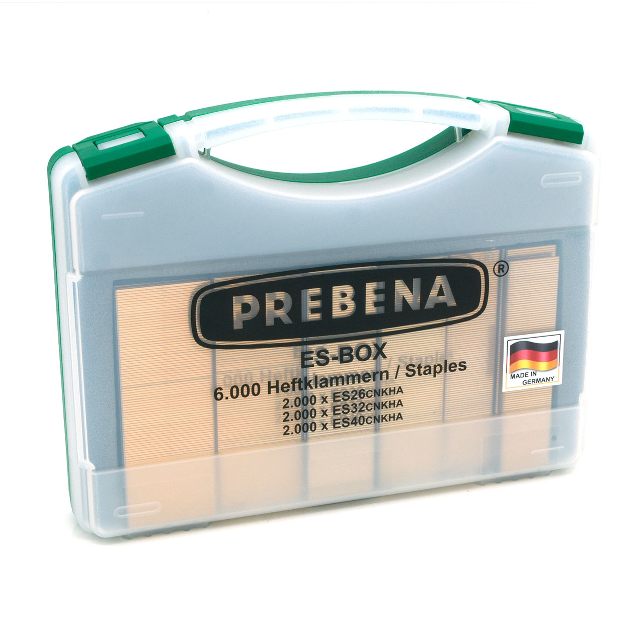 Prebena Druckluft-Akku-Nagler PKT-3-ES40 SET22 inkl. ES-BOX