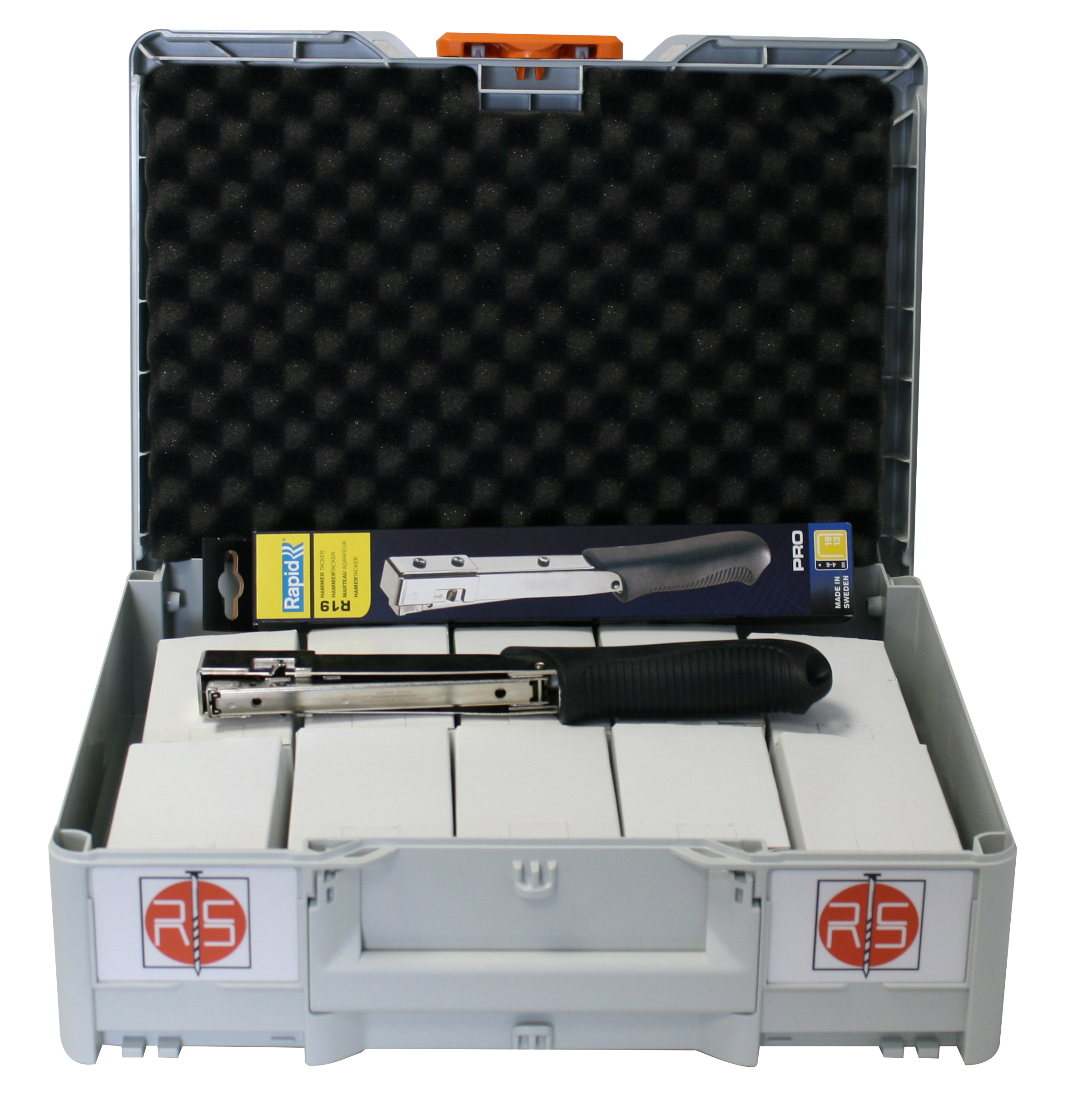 Systainer Box 15 - Systainer-Koffer mit Hefthammer Rapid 19 & Heftklammern
