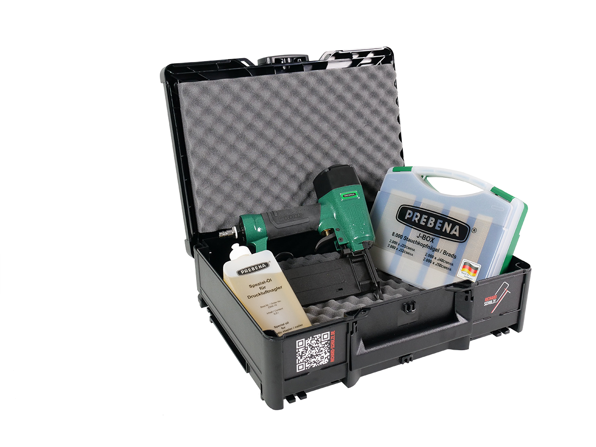 Systainer Box 9 - PREBENA 2P-J50SDS  inkl. J-Box mit Brads