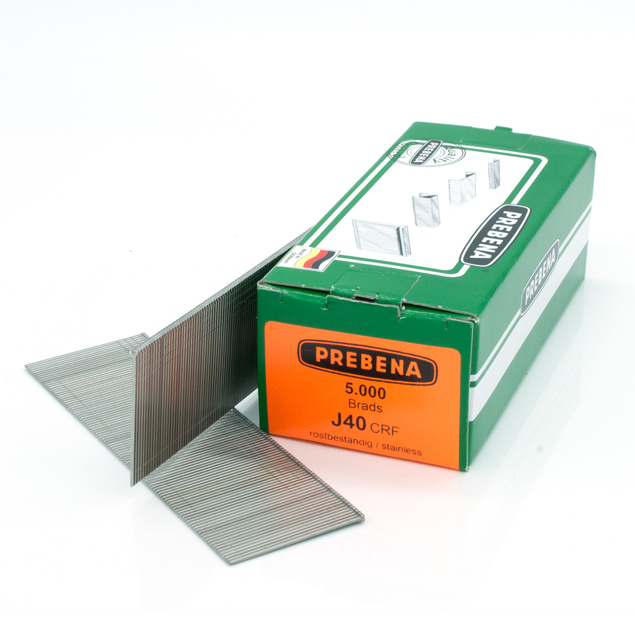 J40CRF Brads rost- und säurebeständig J40CRF Brads rost- und säurebeständig