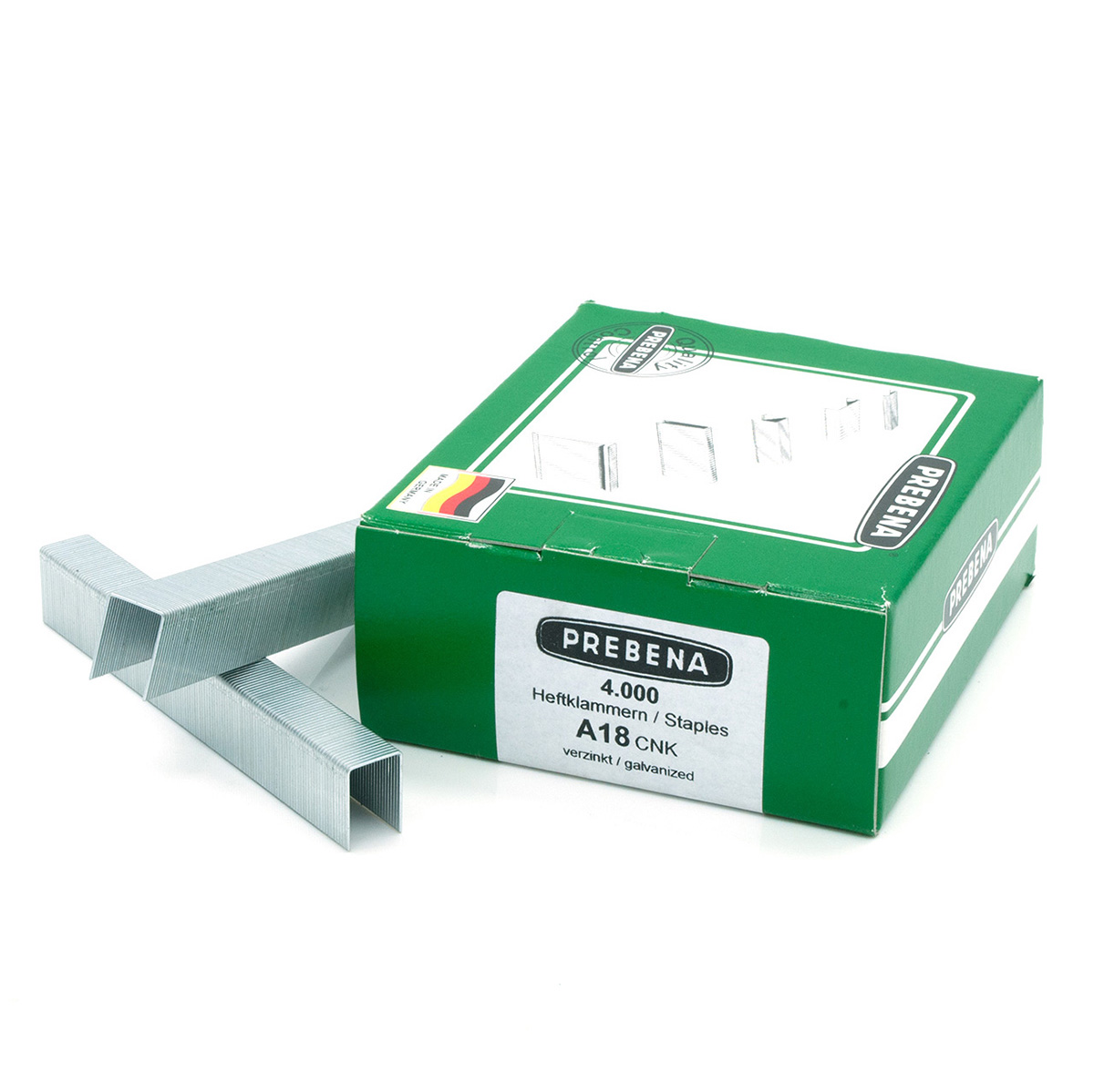 A18CNK Heftklammern verzinkt