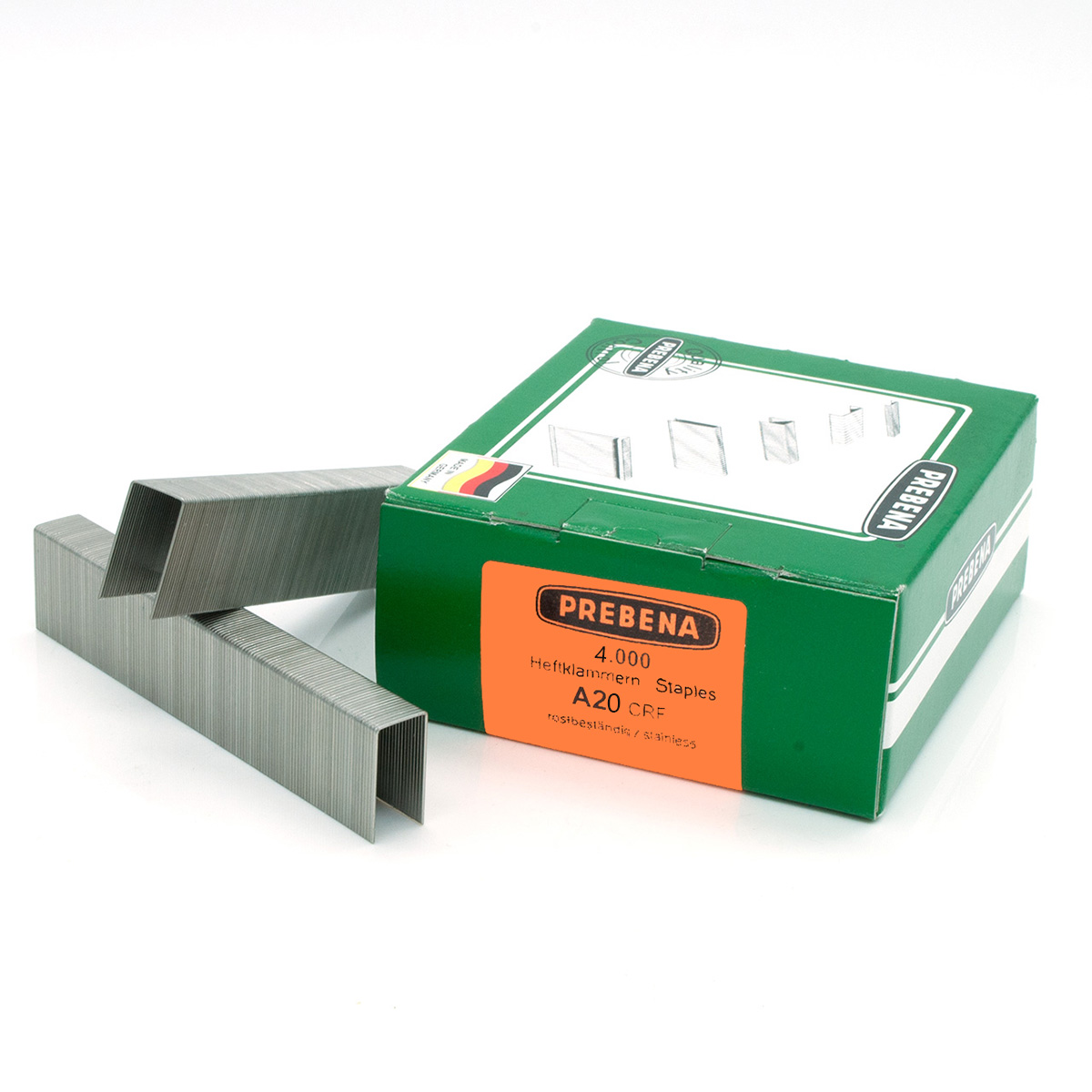 A20CRF Heftklammern rost-und säurebeständig