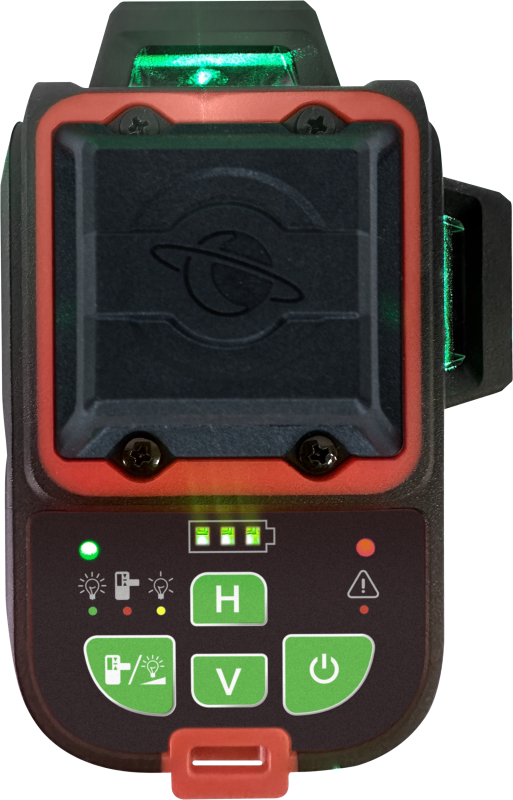 Futech-026.3DG  3D-Kreuzlaser, Brave Grün