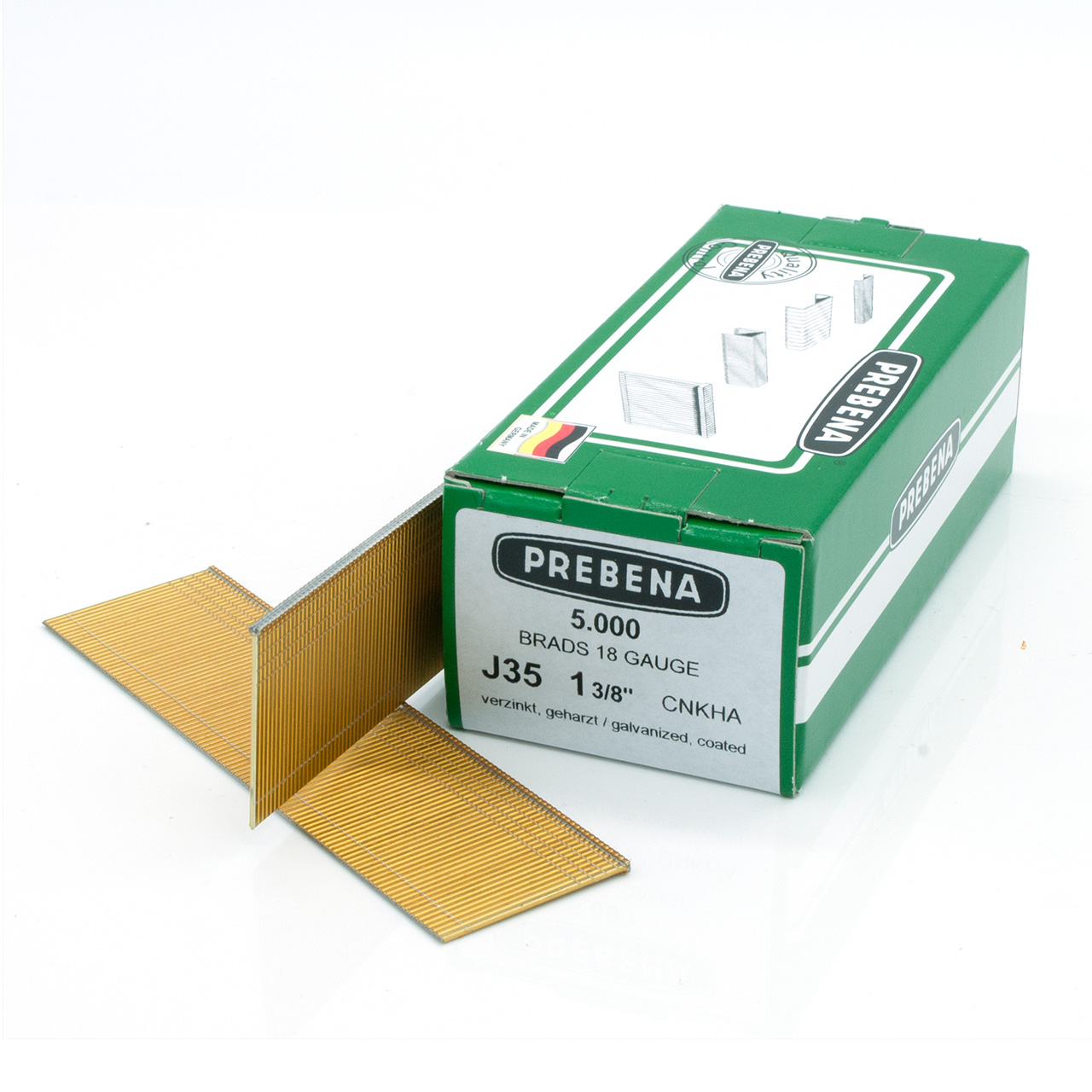 J35CNKHA Brads verzinkt geharzt J35CNKHA Brads verzinkt geharzt