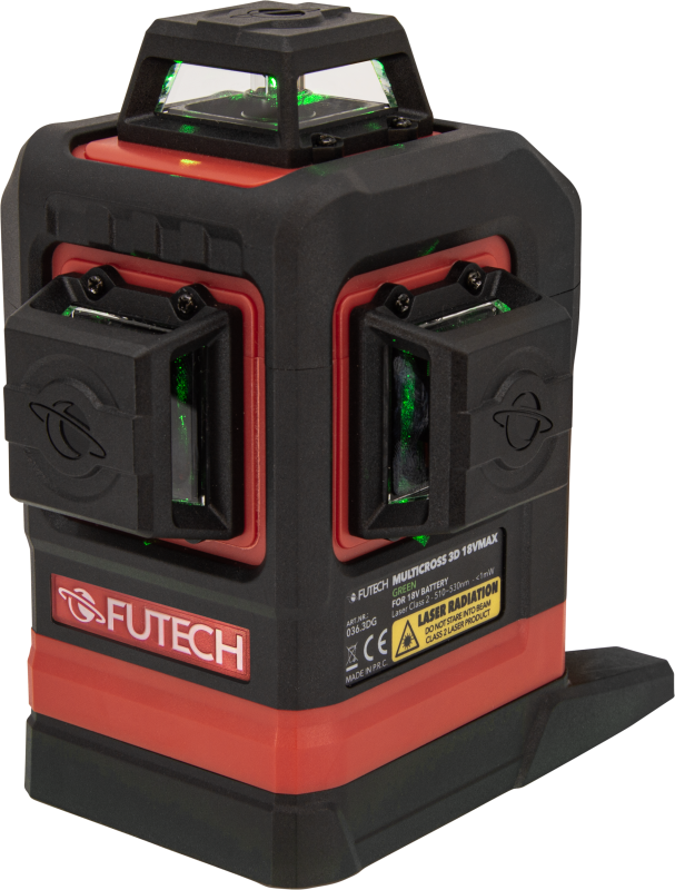 Futech-036.3DG  3D-Kreuzlinienlaser, Multicross 3D 18 V Max