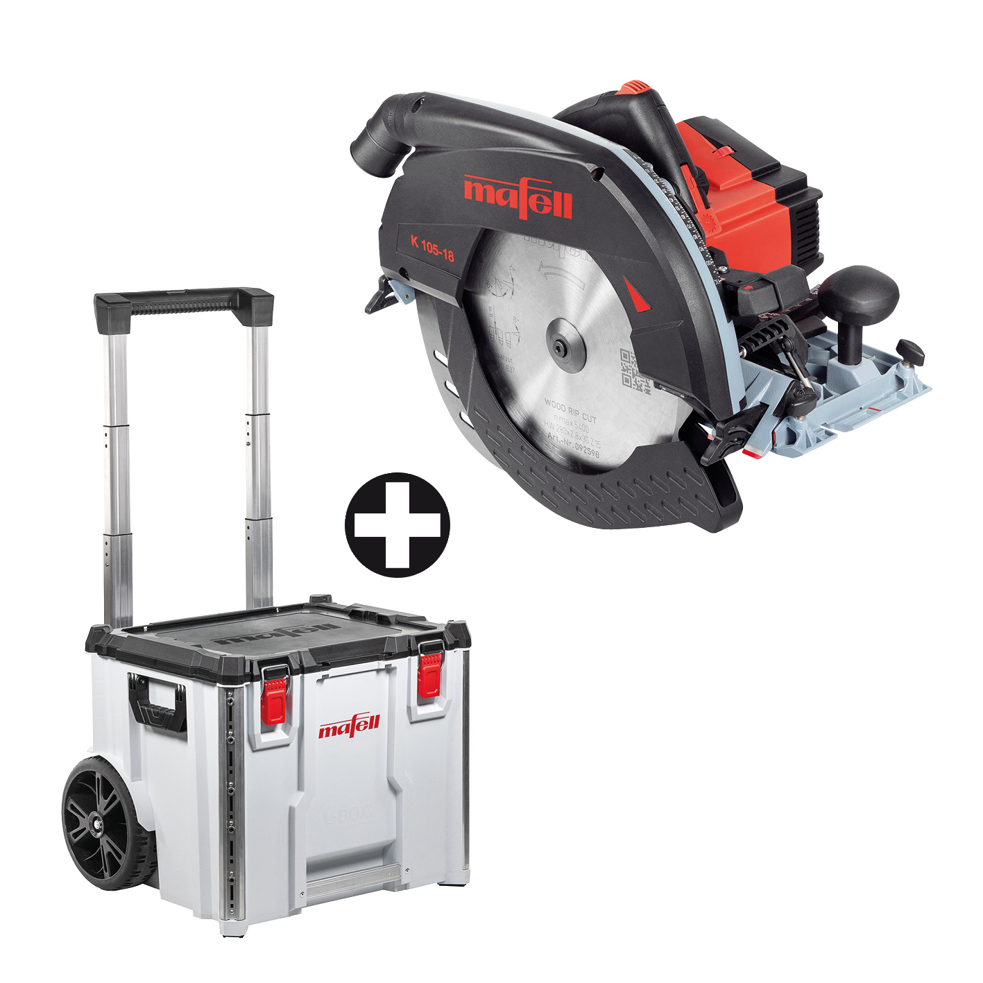 Mafell Akku-Handkreissäge K 105-18 Pure inkl. Transportkoffer