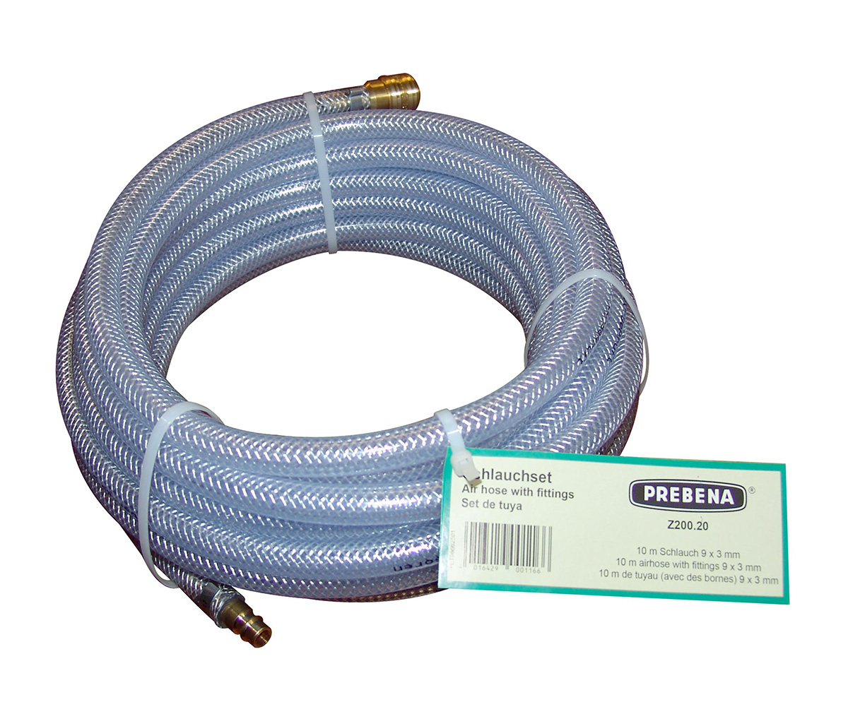 Z200.20 Schlauchset komplett 9mm-10m