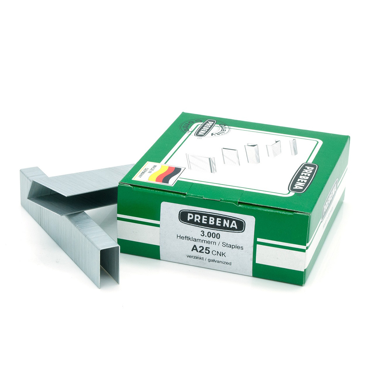 A25CNK Heftklammern verzinkt