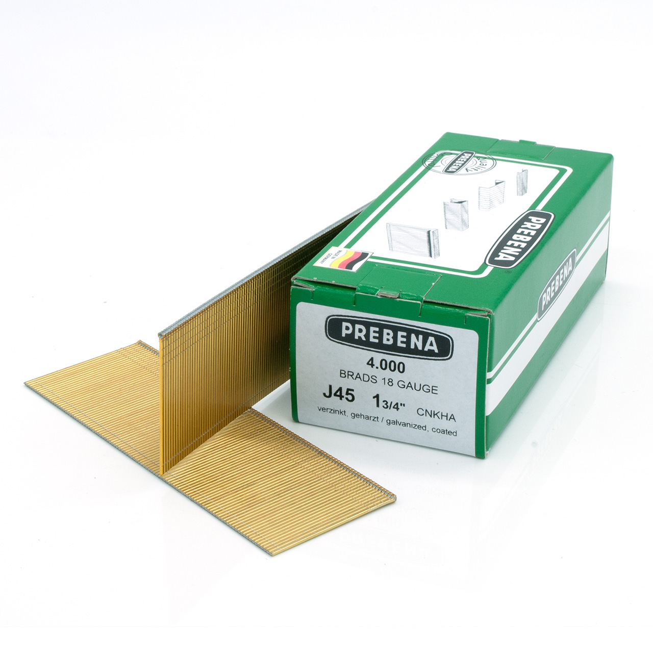 J45CNKHA Brads verzinkt geharzt J45CNKHA Brads verzinkt geharzt