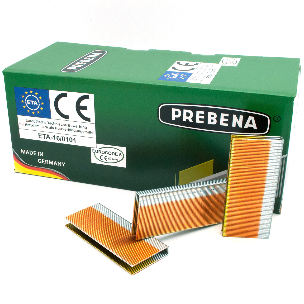 Prebena PKT-5-Z50-SET22  Druckluft-Akku-Nagler inkl. Akkus, Ladegerät und Heftklammern Z50CSVHA-ETA