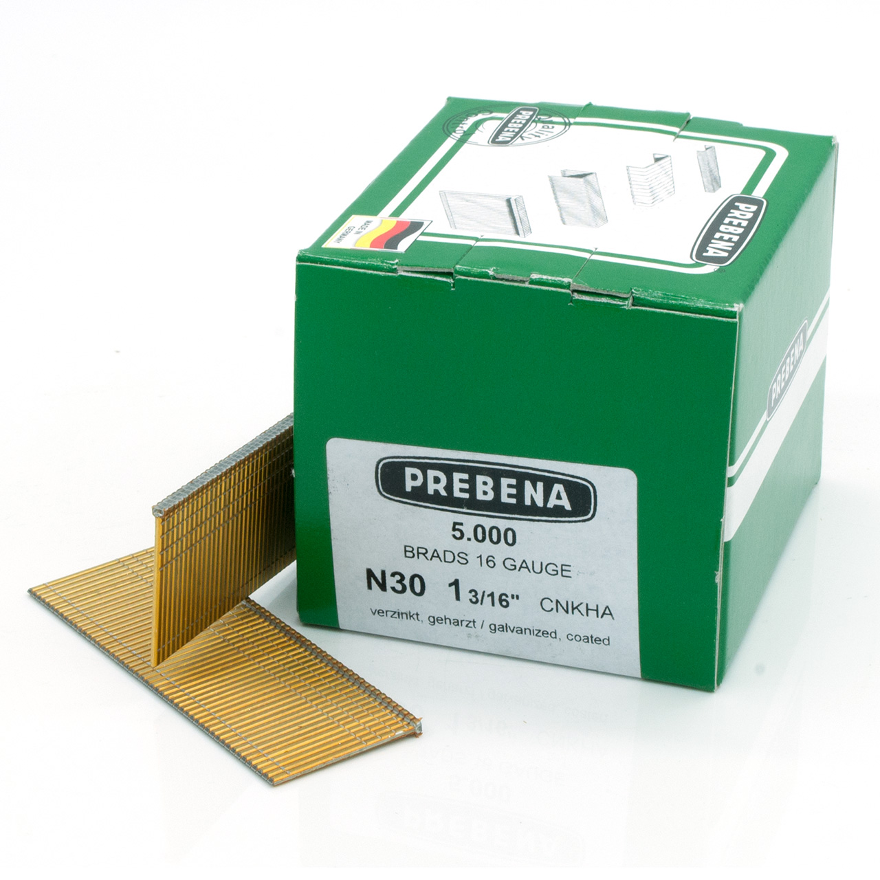 N30CNKHA Brads verzinkt geharzt