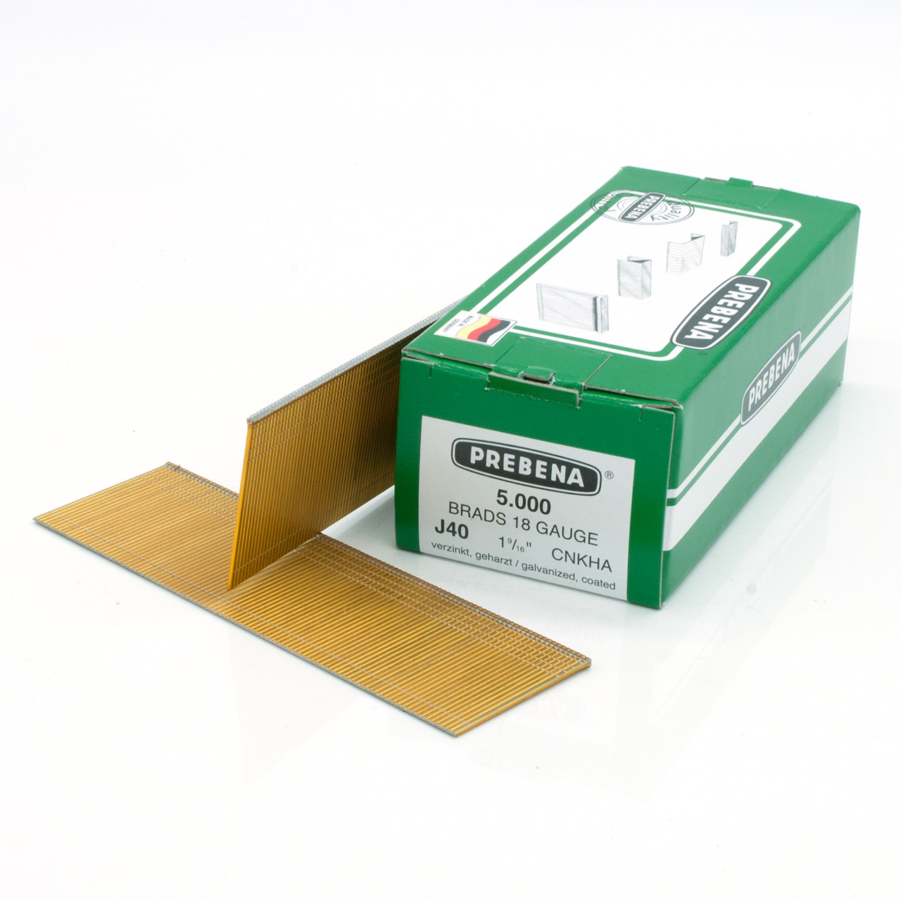 J40CNKHA Brads verzinkt geharzt J40CNKHA Brads verzinkt geharzt