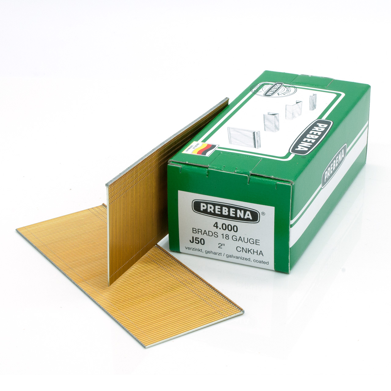 J50CNKHA Brads verzinkt geharzt J50CNKHA Brads verzinkt geharzt