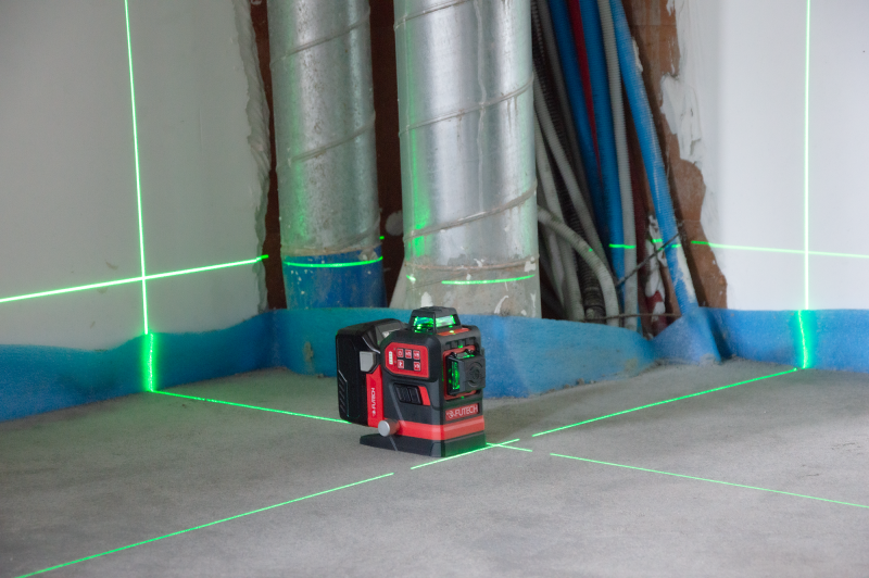 Futech-036.3DG  3D-Kreuzlinienlaser, Multicross 3D 18 V Max