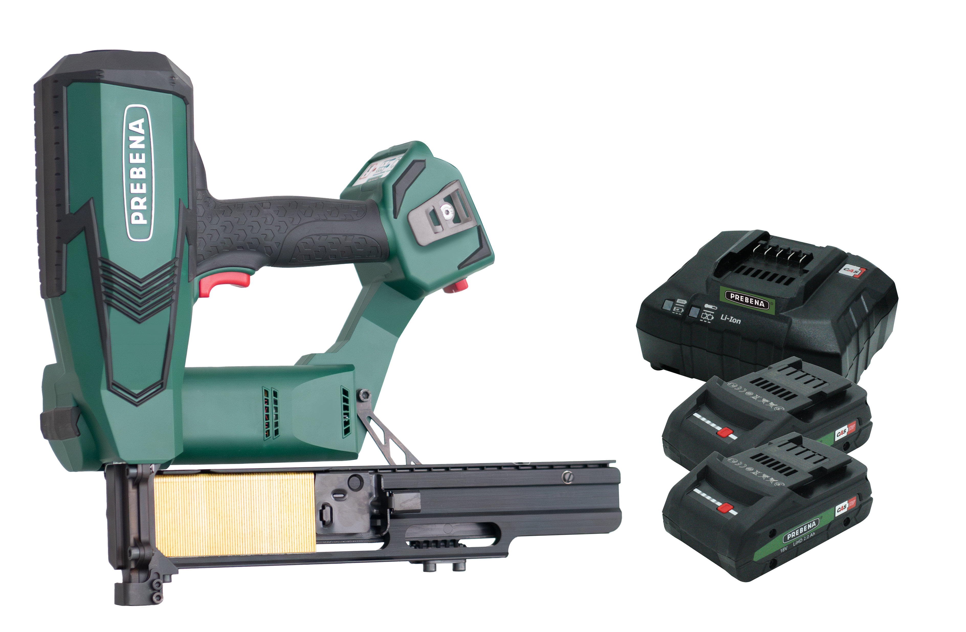 Prebena PKT-5-Z50-SET22  Druckluft-Akku-Nagler