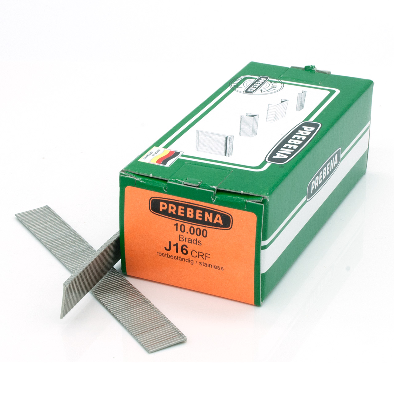 J16CRF Brads rost- und säurebeständig  J16CRF Brads rost- und säurebeständig