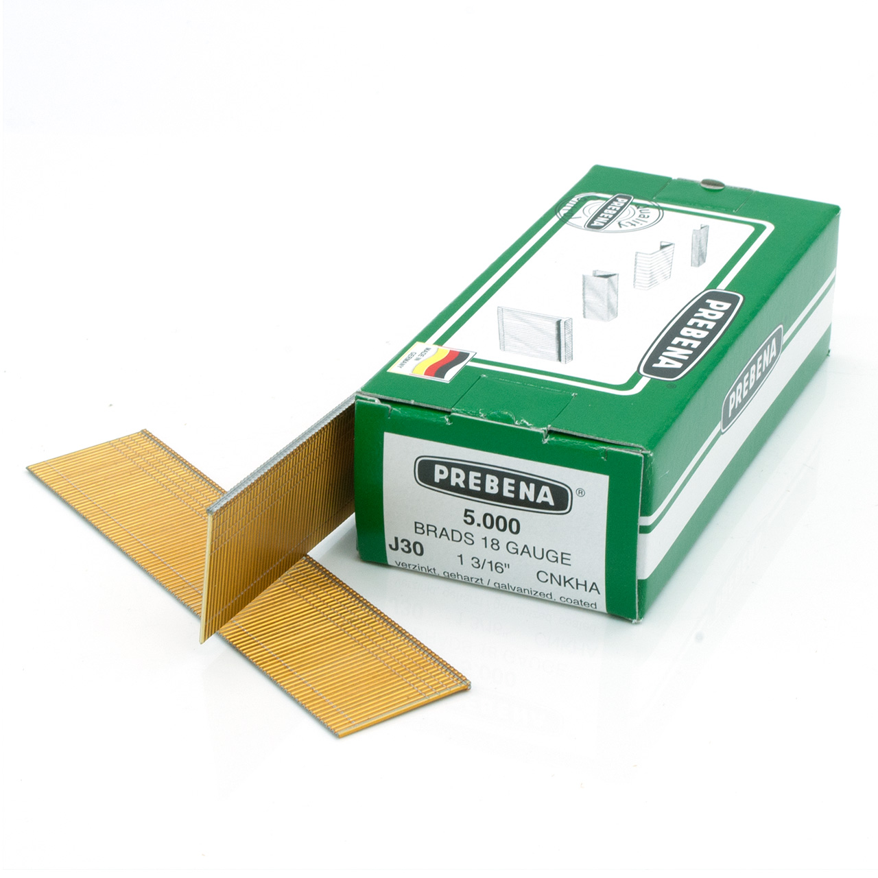 J30CNKHA Brads verzinkt geharzt J30CNKHA Brads verzinkt geharzt
